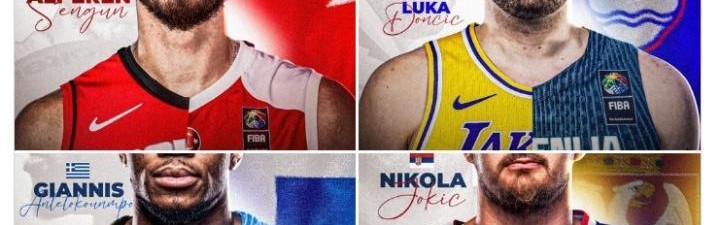 华体会官网-顶级盛宴！FIBA超炫海报宣传欧锦赛：申京东契奇字母哥约基奇领衔